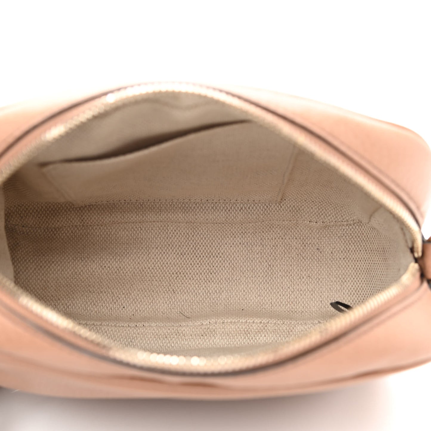 Pebbled Calfskin Small Soho Disco Bag Camelia