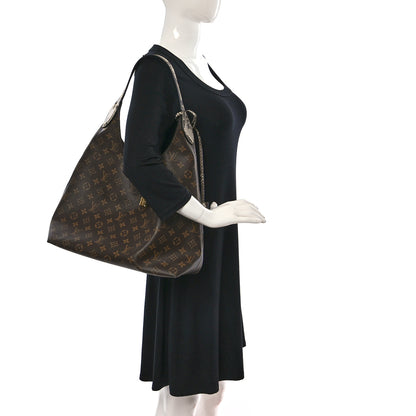Louis Vuitton Monogram Flower Hobo Snakeskin 2 of 8
