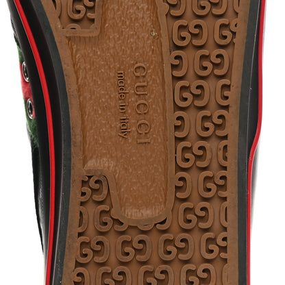 Gucci Econyl Nylon Web Monogram Off The Grid Mens 1977 Tennis High Top Sneakers 12 Black 7 of 9