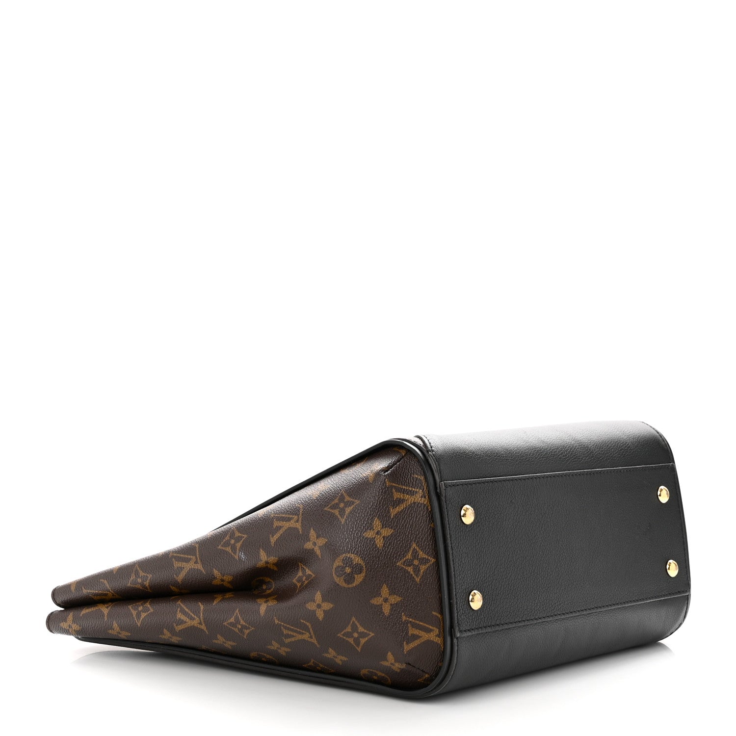 Louis Vuitton Calfskin Monogram Kimono Tote Black 4 of 12