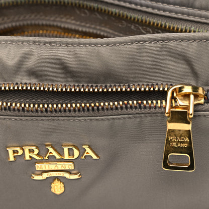 Prada Tessuto Nylon Saffiano Pocket Messenger Bag Mimetico 6 of 10