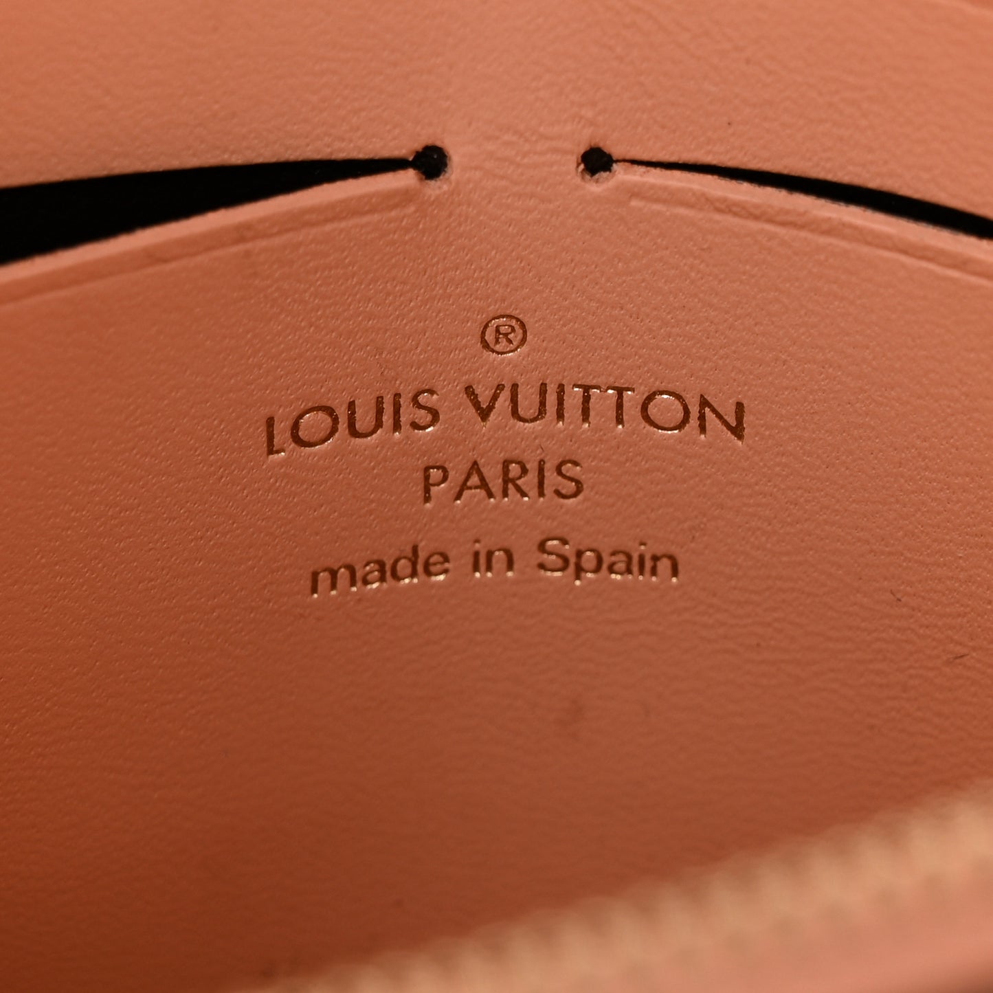 Damier Ebene Vavin Chain Wallet Creme