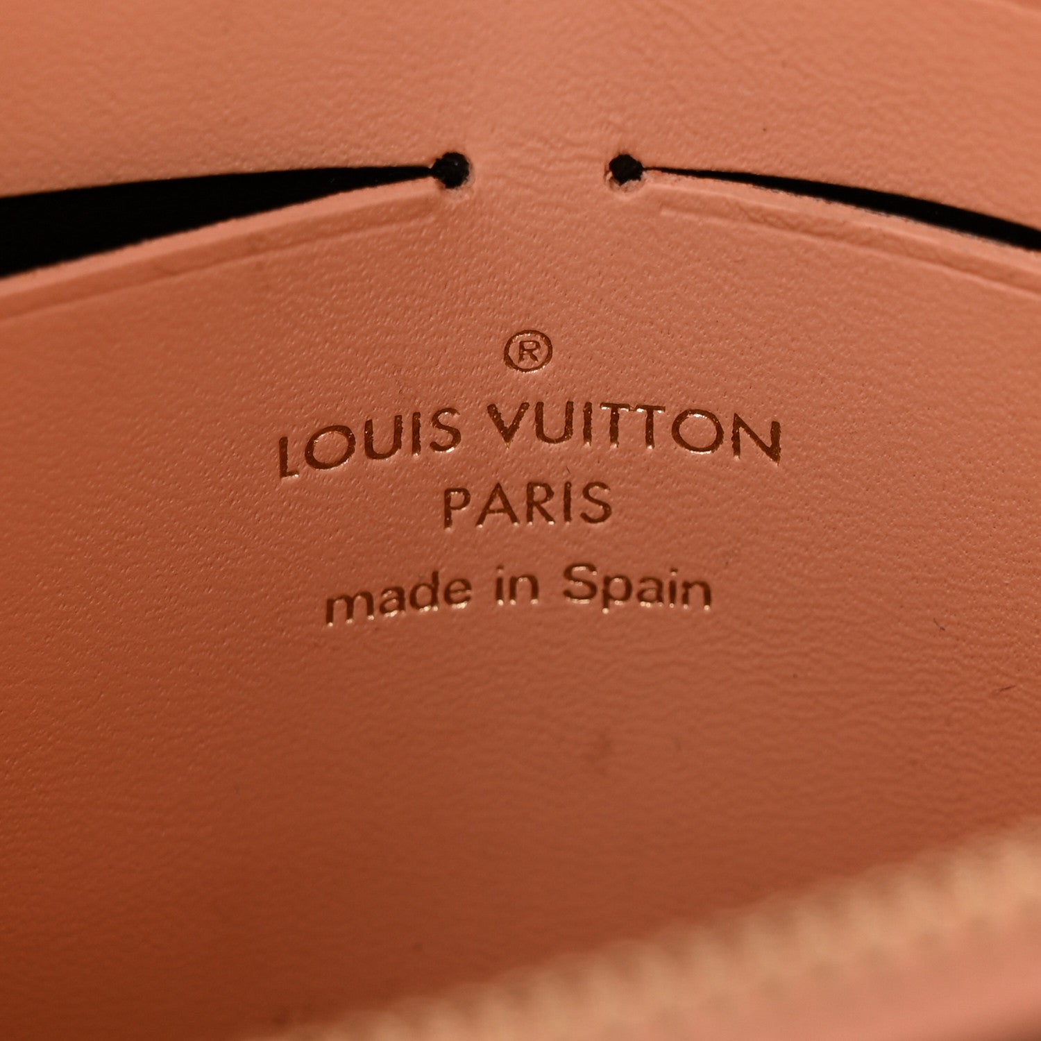 Louis Vuitton Damier Ebene Vavin Chain Wallet Creme 6 of 9