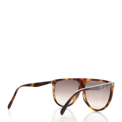 Celine Thin Shadow Sunglasses CL40006F Havana 4 of 7