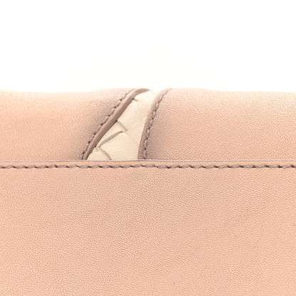 Bottega Veneta Nappa Intrecciato Medium Glimmer Tote Flamingo 21 of 25