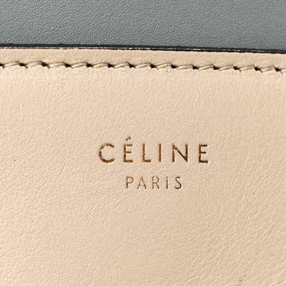 Celine Shiny Smooth Calfskin Medium Frame Shoulder Bag Grege Storm 6 of 12