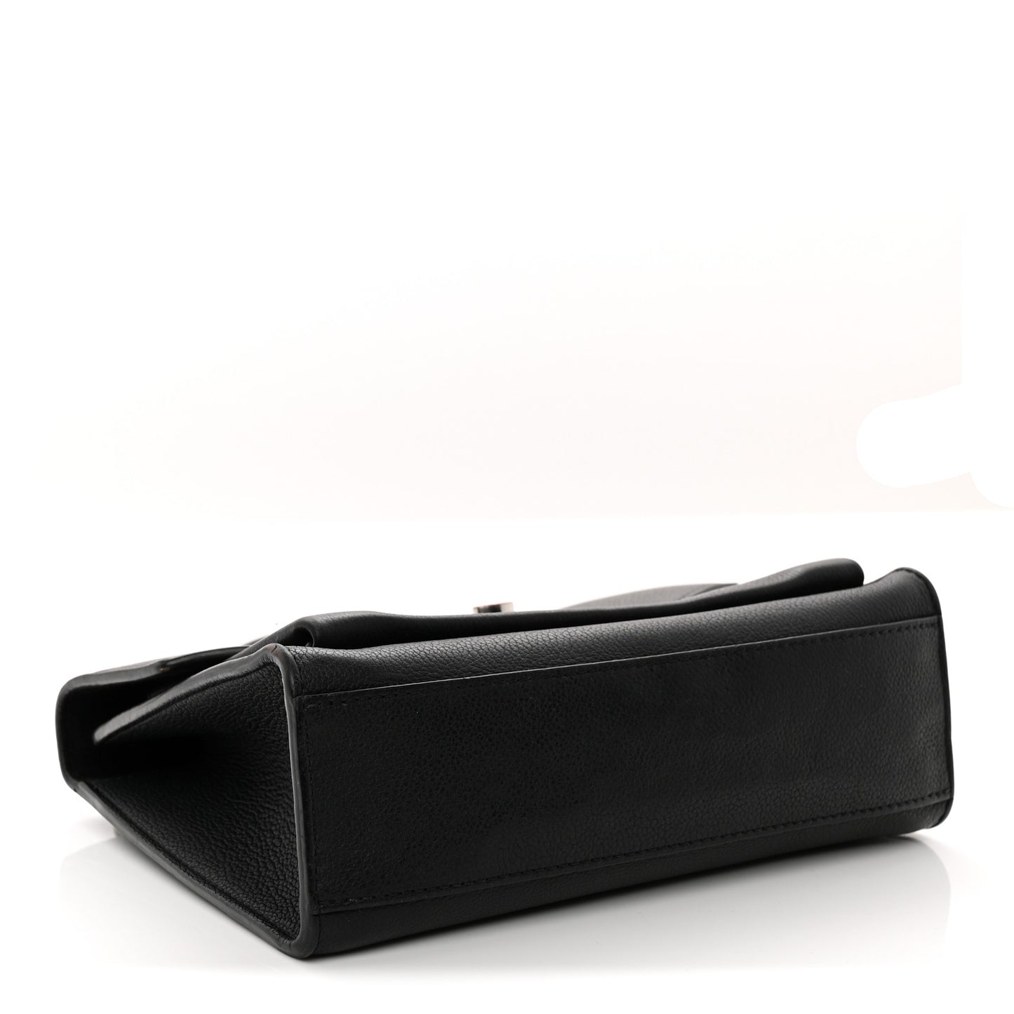 Soft Calfskin My Lockme Chain Bag BB Black