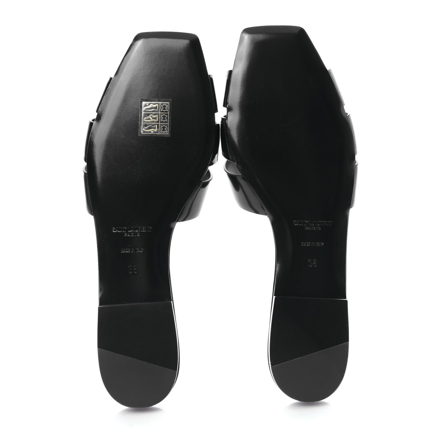 Patent Tribute 05 Slide Sandals 38 Black