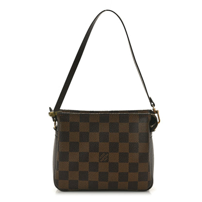 Louis Vuitton Damier Ebene Trousse Make Up Bag Pochette 1 of 9