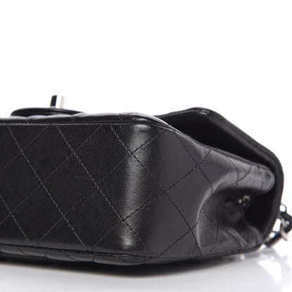 Chanel Lambskin Quilted Mini Rectangular Flap Black 7 of 11