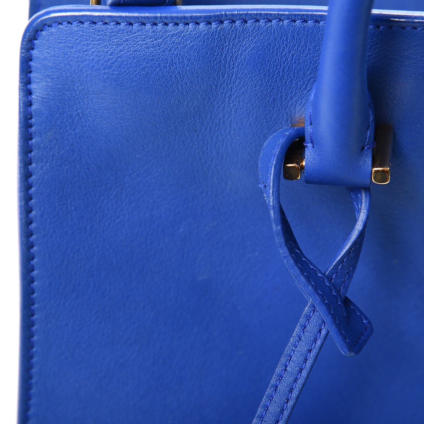 Calfskin Monogram Baby Cabas Blue Majorelle