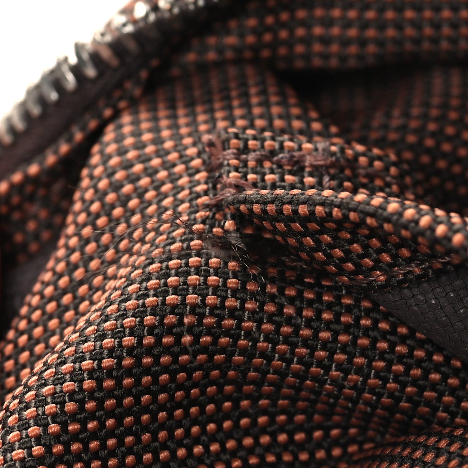 Hermes Canvas Herline MM Tote Brown 11 of 11
