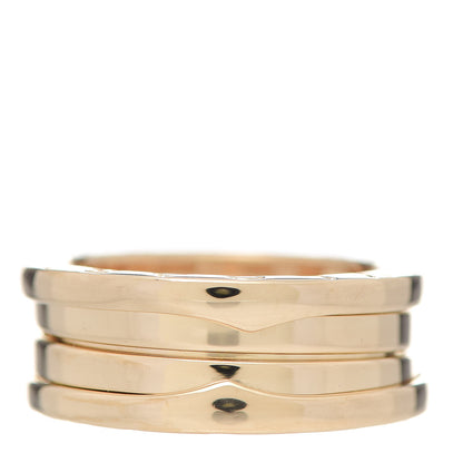 Bulgari 18K Yellow Gold B.Zero1 Three-Band Ring 53 6.25 1 of 5