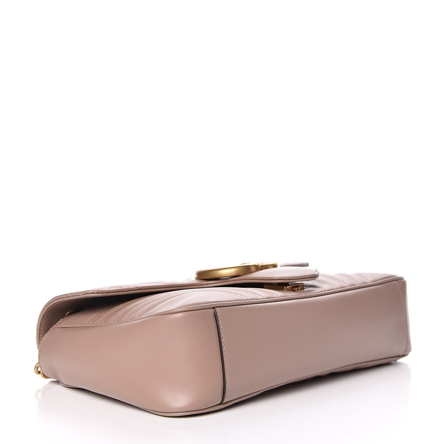 Calfskin Matelasse Medium GG Marmont Shoulder Bag Porcelain Rose