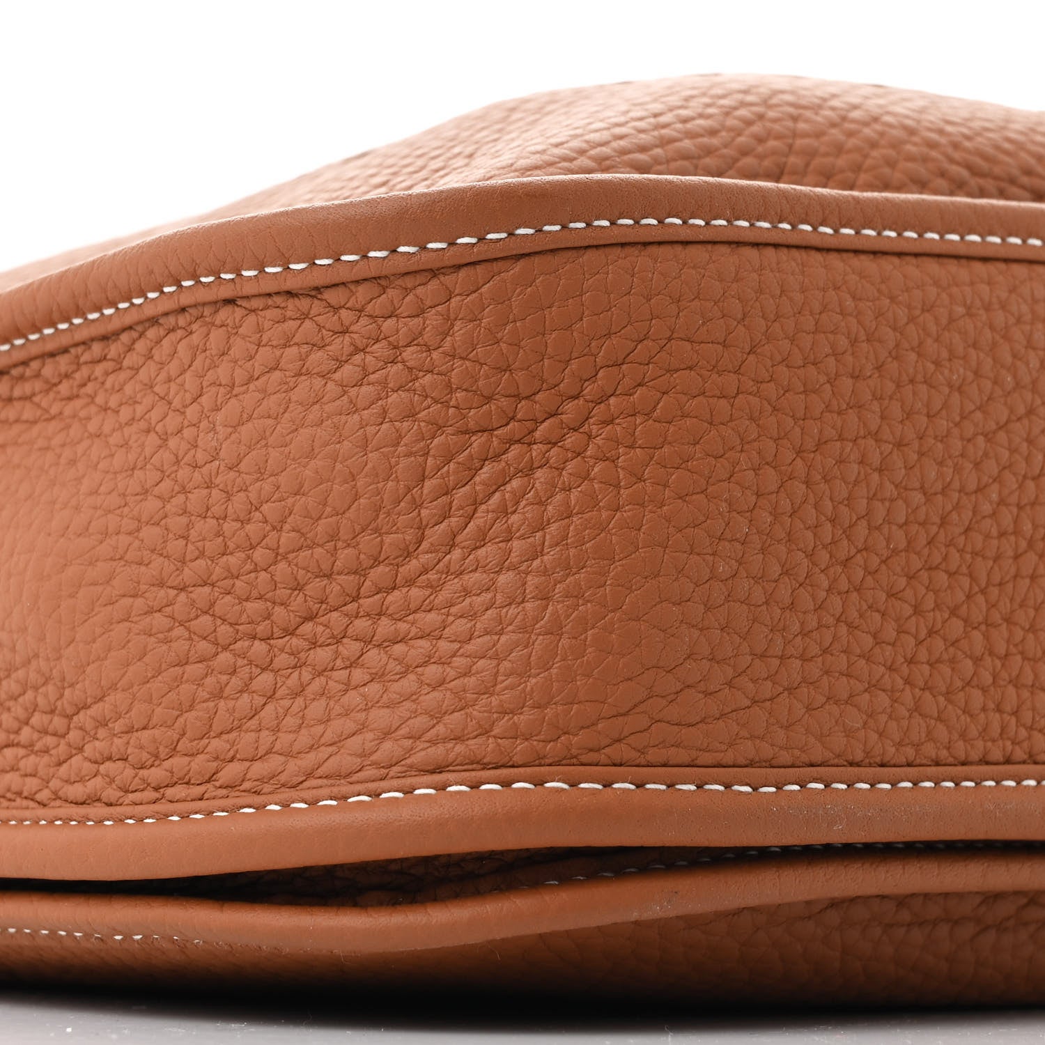 Hermes Taurillon Clemence Evelyne III PM Gold 9 of 10