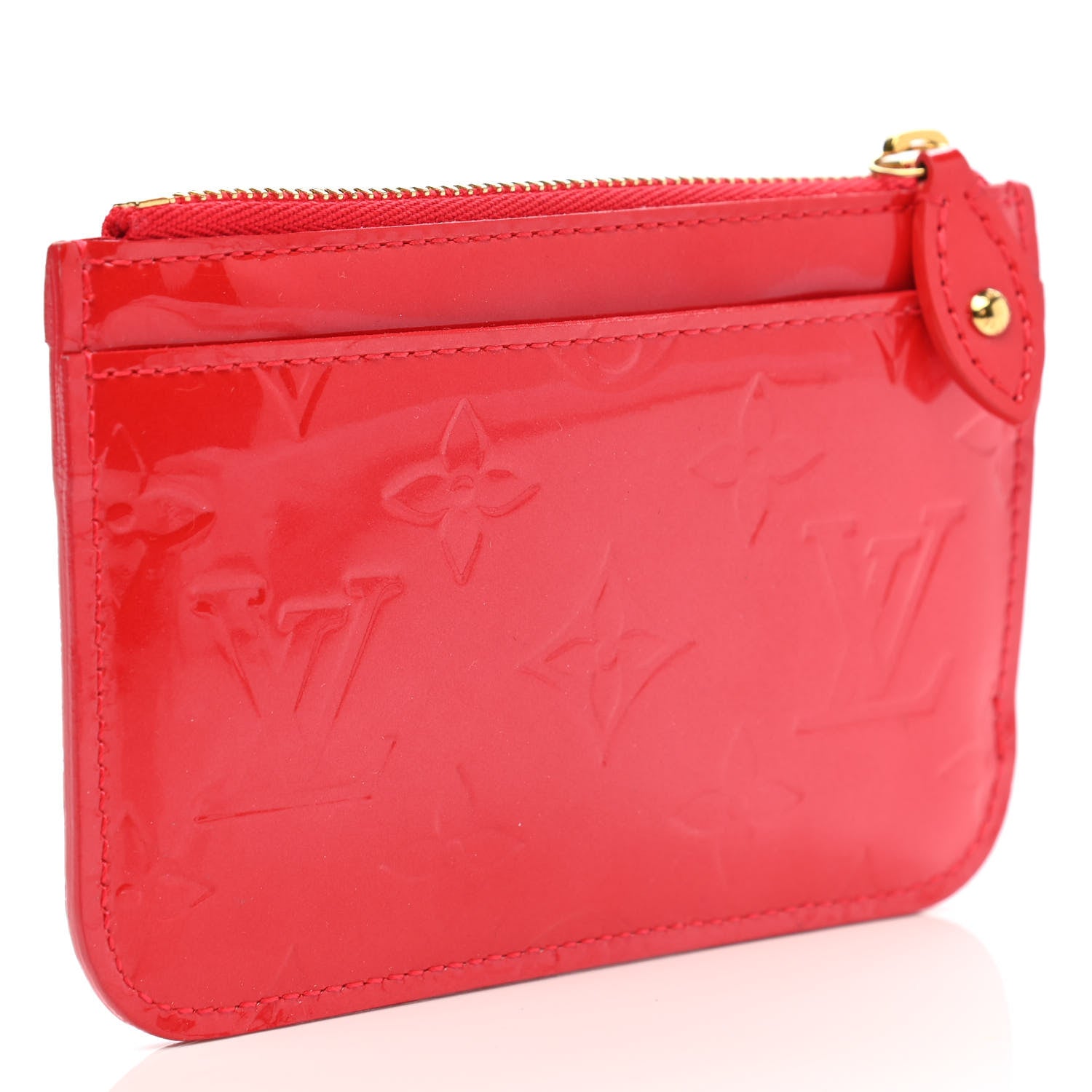 Louis Vuitton Vernis Key Pouch Cherry 3 of 9