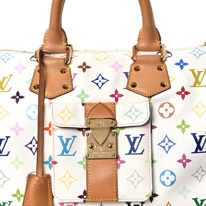 Louis Vuitton Monogram Multicolor Speedy 30 White 7 of 12