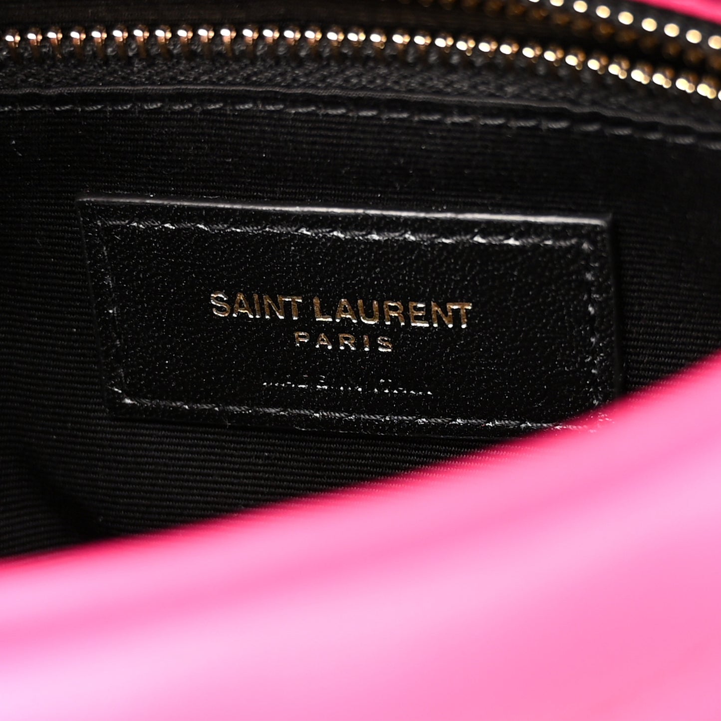 Lambskin Quilted Toy Loulou Puffer Monogram Chain Satchel Bubblegum