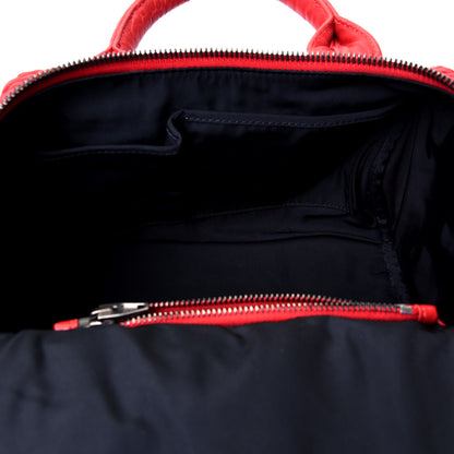 Alexander Wang Pebbled Lambskin Mini Rockie Red Gunmetal Hardware 4 of 4