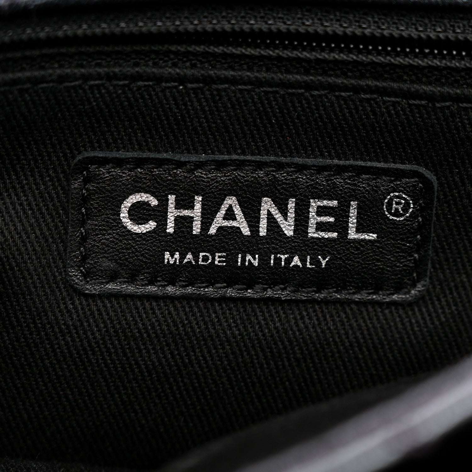 Chanel Iridescent Goatskin Quilted Small Double Carry Waist Chain Flap Purple 7 of 11