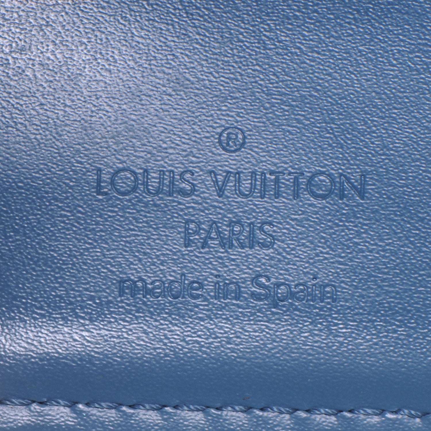 Louis Vuitton Suhali Agenda PM Blue 6 of 7