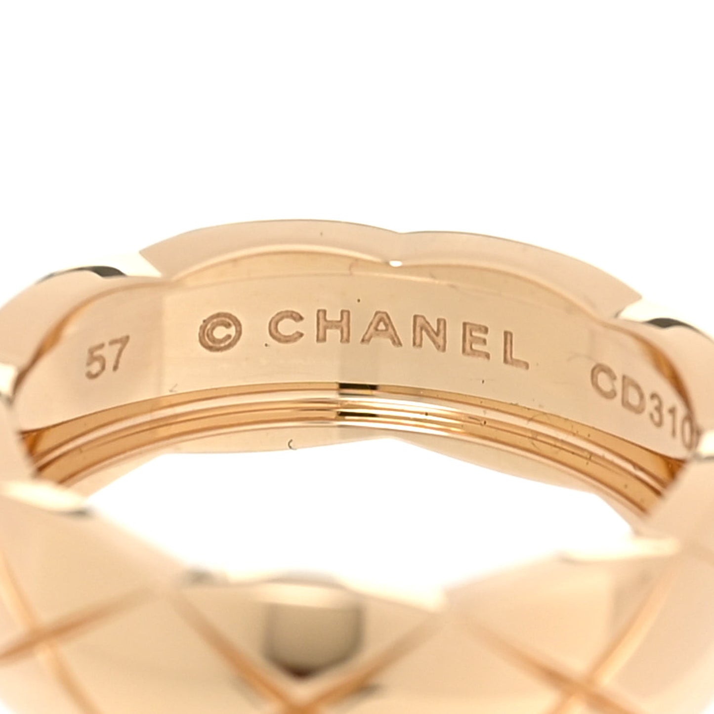 18K Yellow Gold Small Coco Crush Ring 57 8