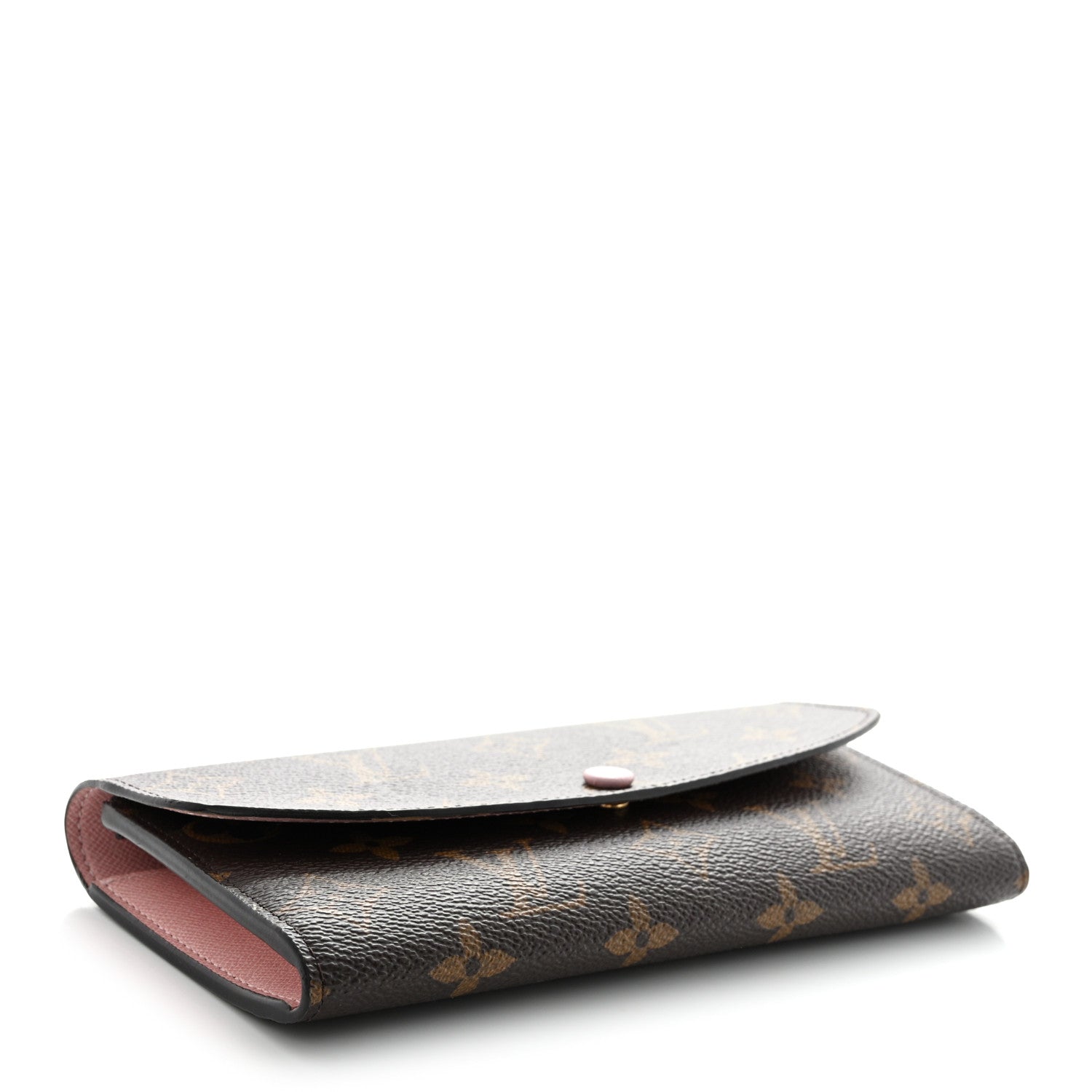 Louis Vuitton Monogram Emilie Wallet Rose Ballerine 4 of 13