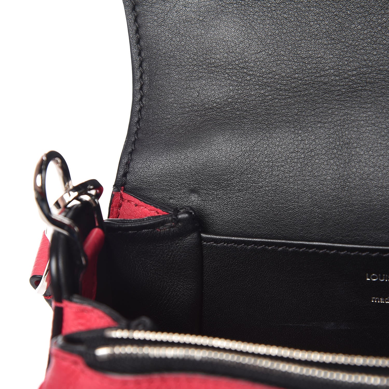 Louis Vuitton Grained Calfskin Vivienne NM Framboise 11 of 12
