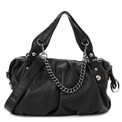 Gucci Calfskin Medium Icon Bit Boston Black 1 of 14