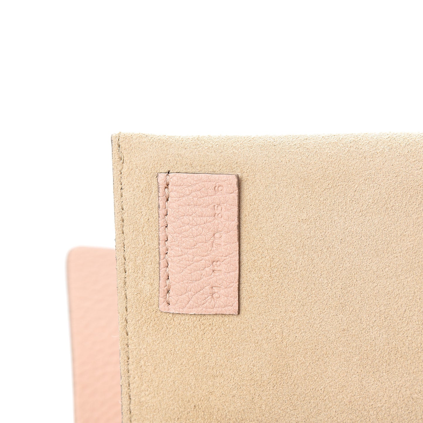 Grained Lambskin Drew Shoulder Bag Cement Pink