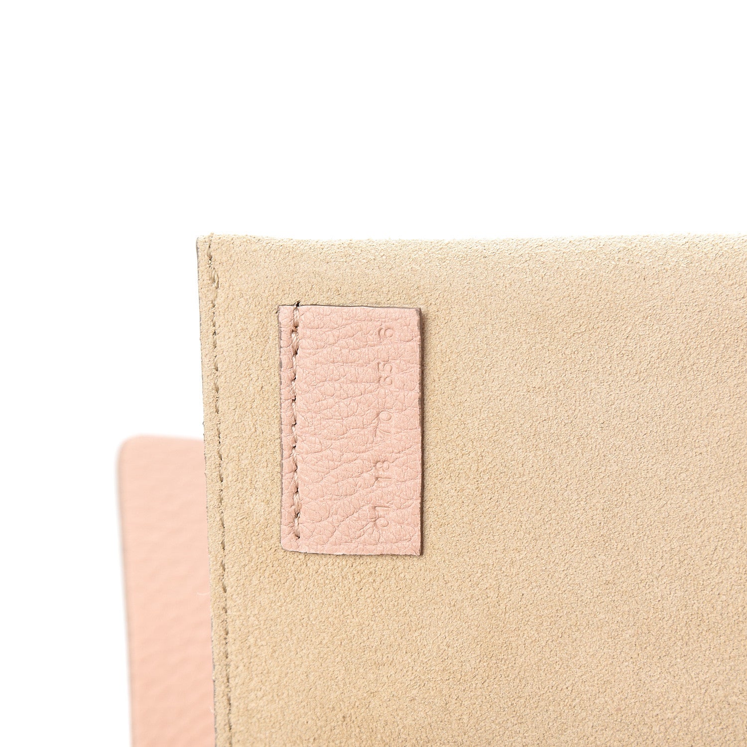 Chloe Grained Lambskin Drew Shoulder Bag Cement Pink 6 of 9