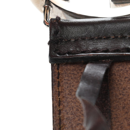 Gucci Calfskin Interlocking G 40mm Belt 85 34 Dark Brown 12 of 15