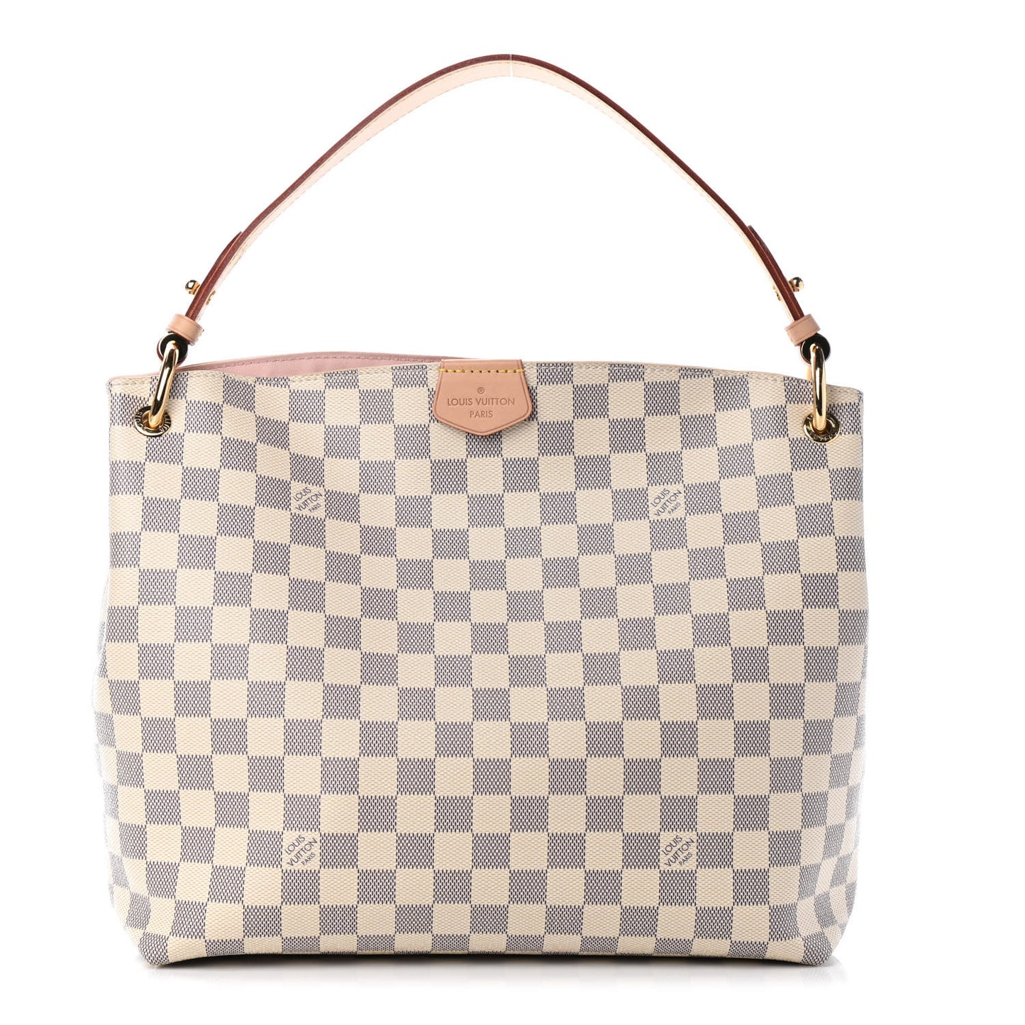 Damier Azur Graceful PM Rose Ballerine