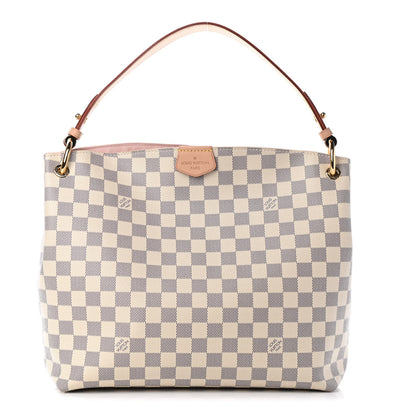 Louis Vuitton Damier Azur Graceful PM Rose Ballerine 1 of 4