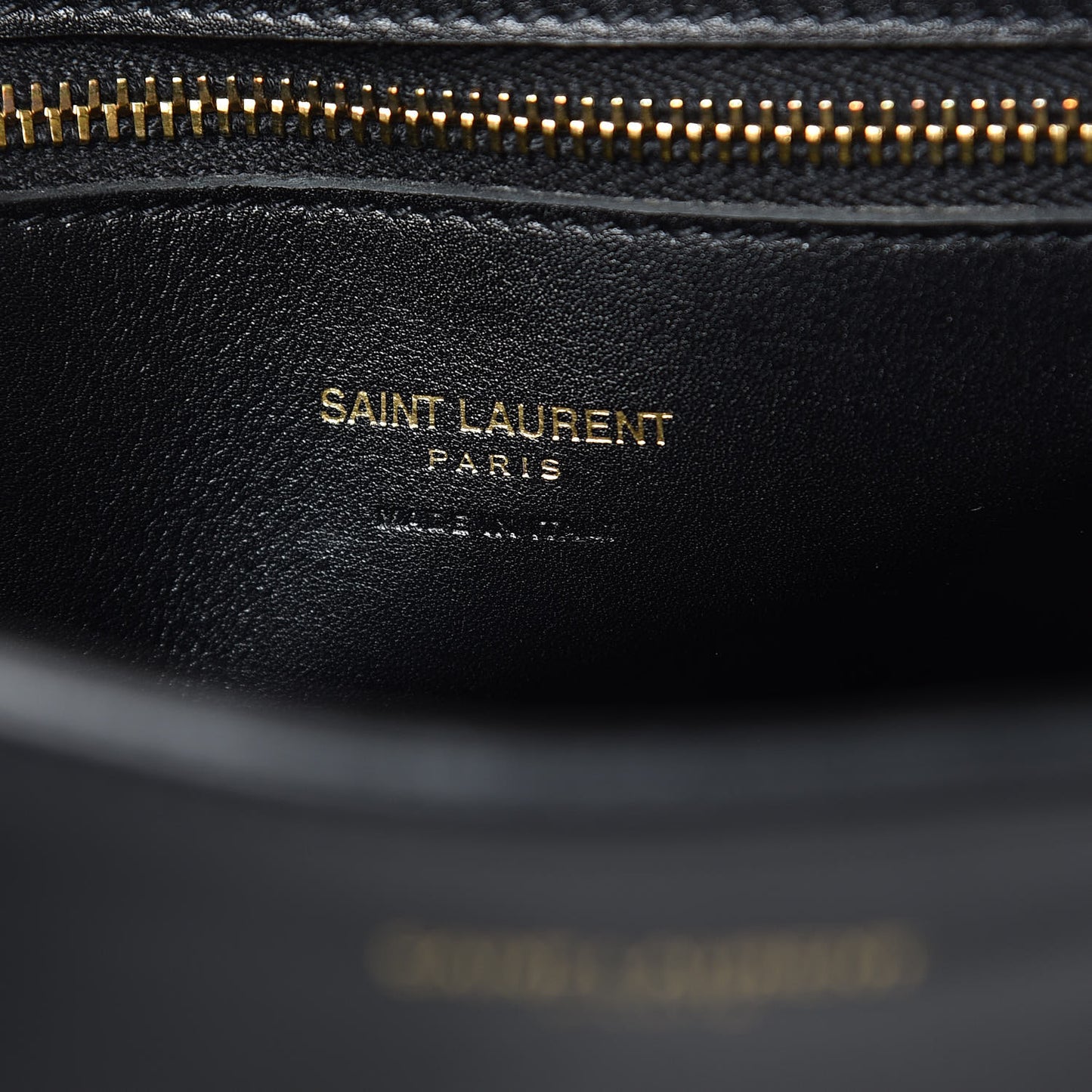 Smooth Calfskin Small Monogram Cabas Black