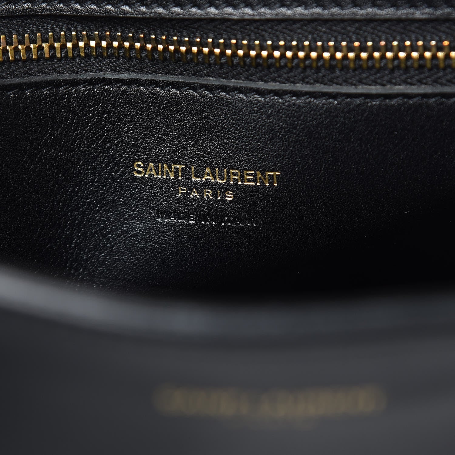 Saint Laurent Smooth Calfskin Small Monogram Cabas Black 6 of 11