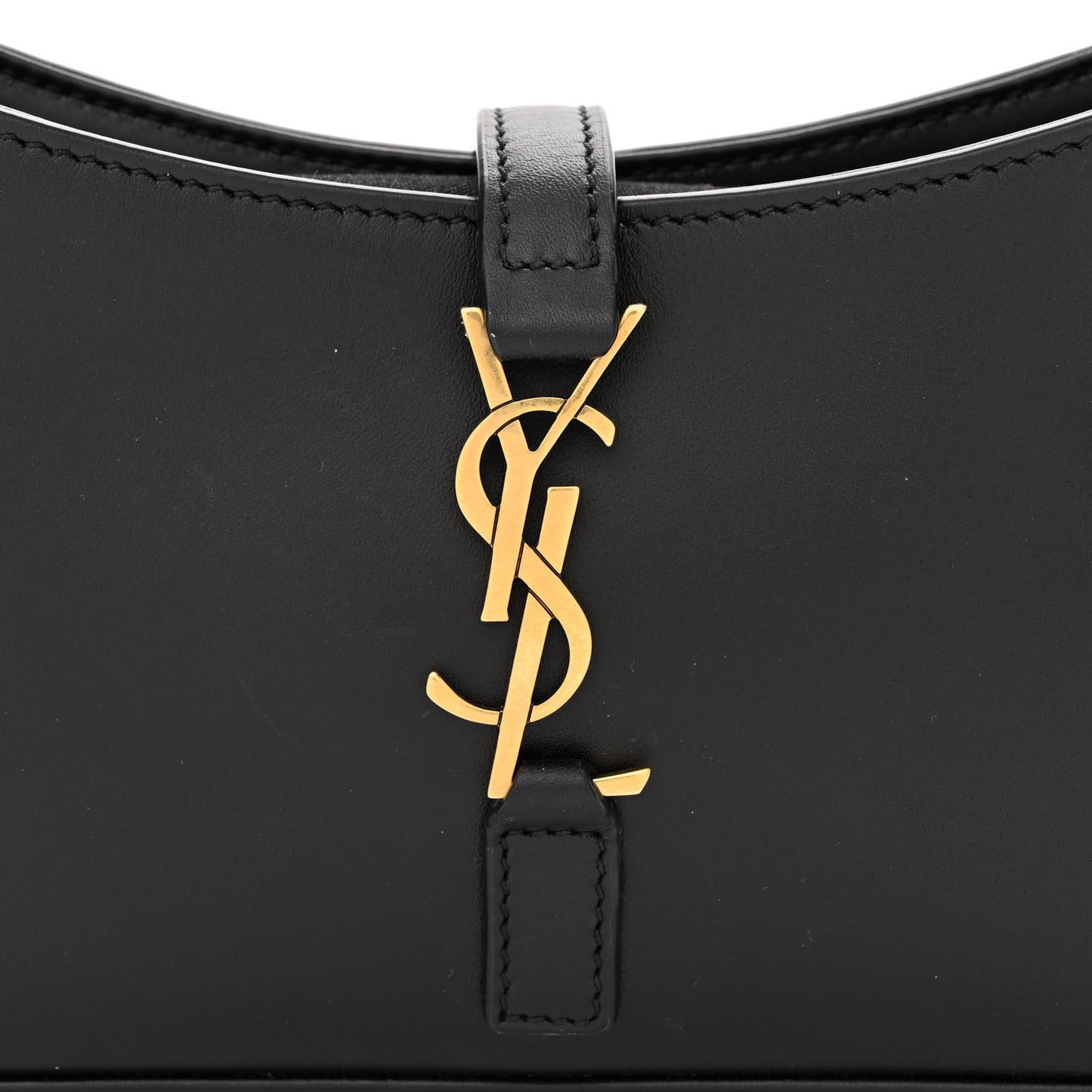 Smooth Calfskin Le 5 A 7 Mini Hobo Black