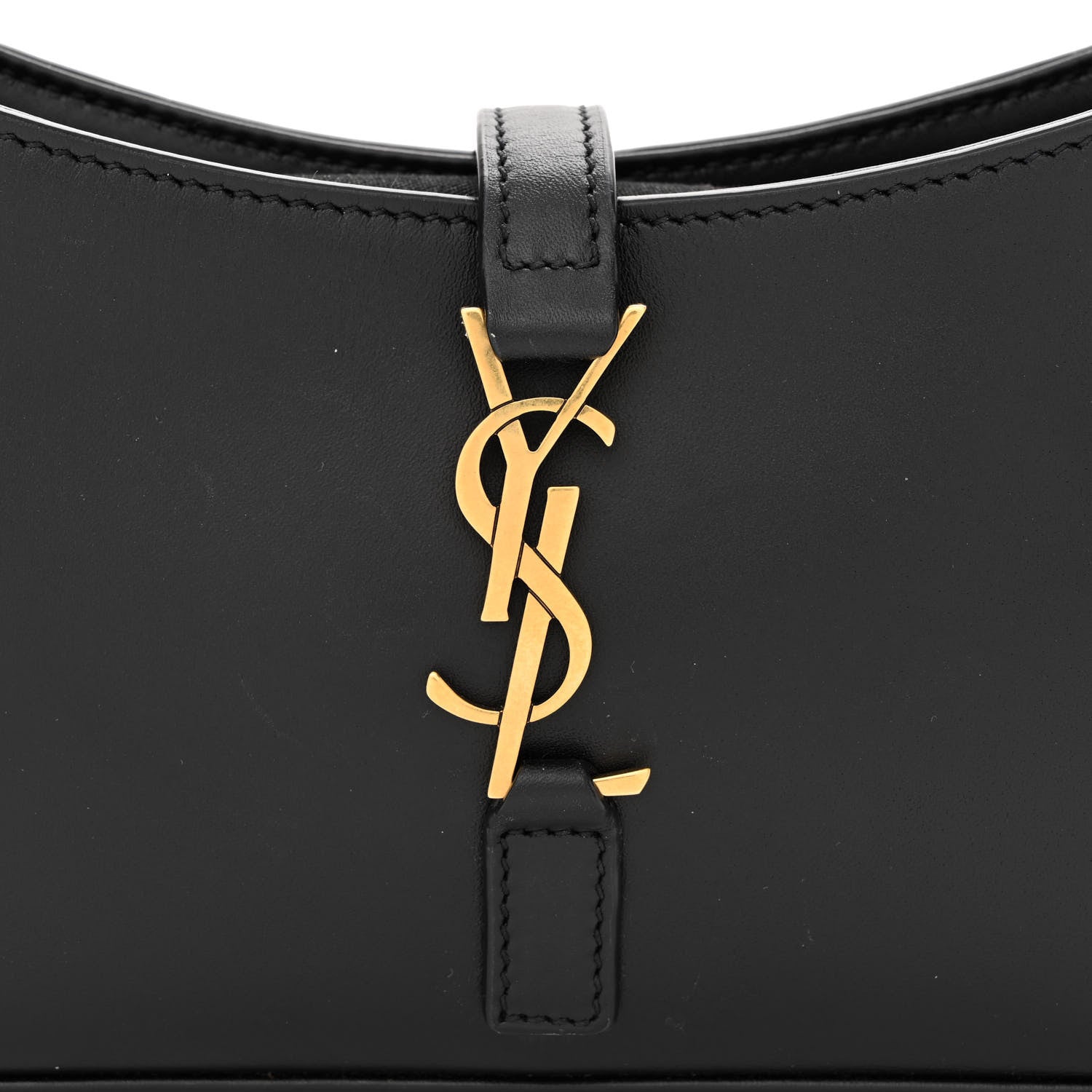 Saint Laurent Smooth Calfskin Le 5 A 7 Mini Hobo Black 8 of 10