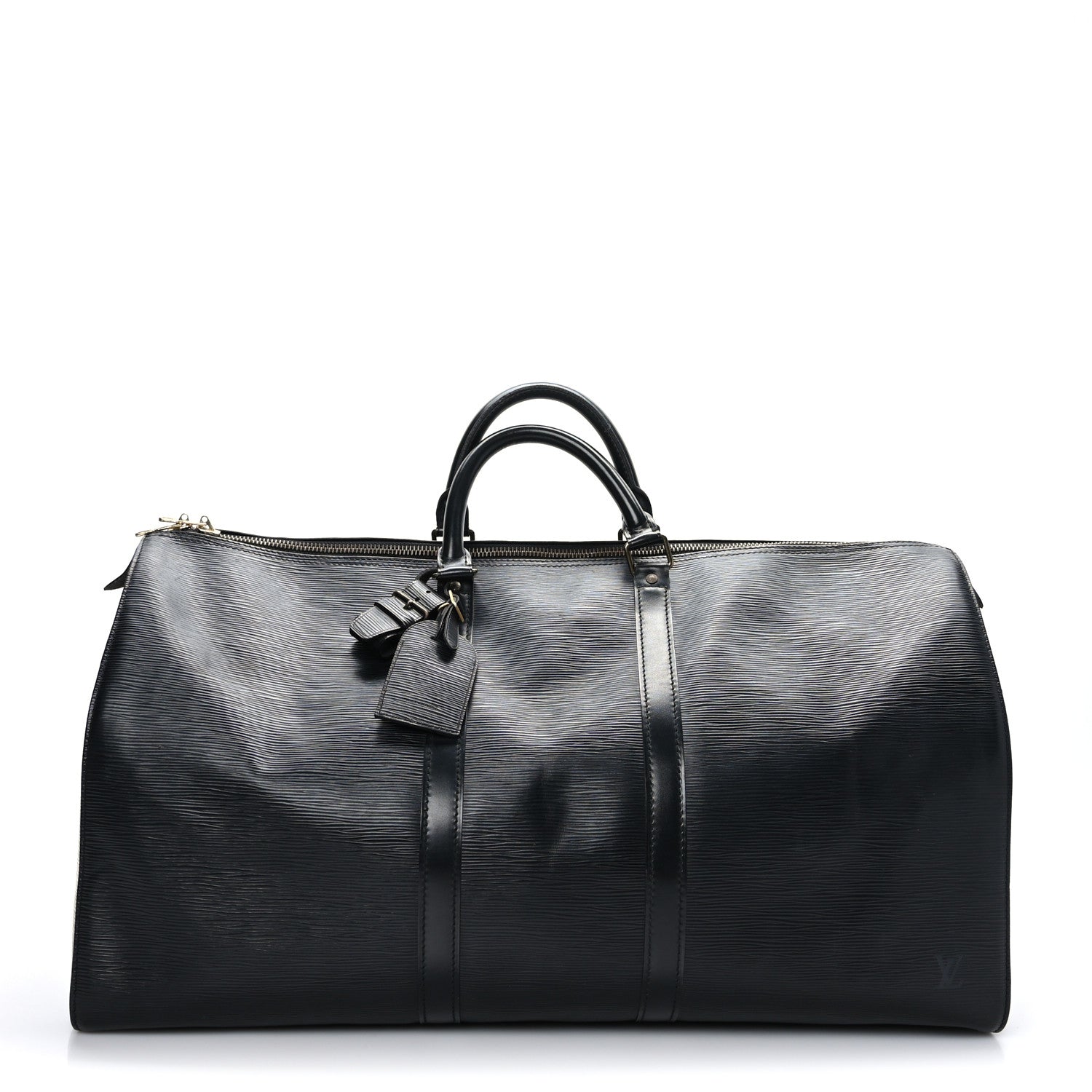 Louis Vuitton Epi Keepall 55 Black 1 of 10