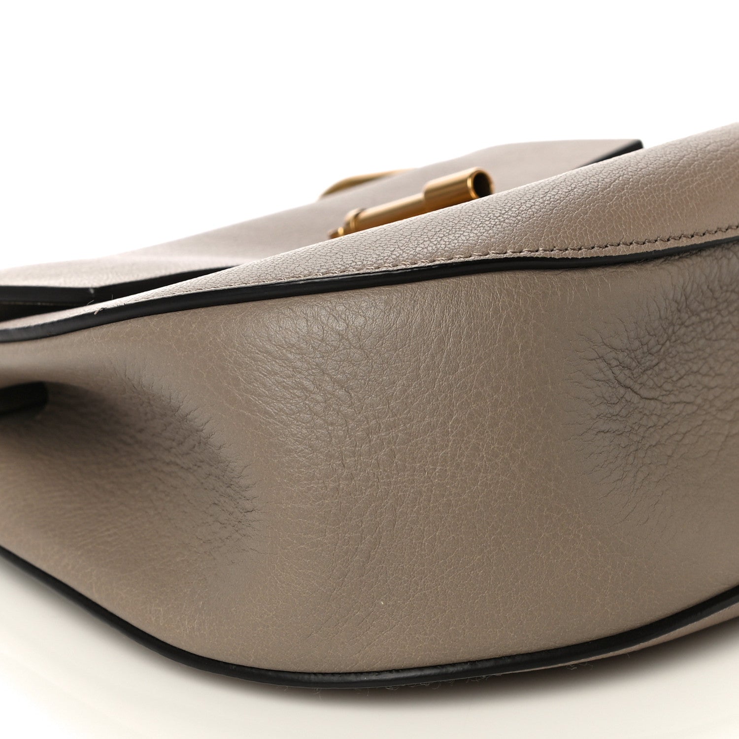 Chloe Grained Lambskin Drew Shoulder Bag Motty Grey 7 of 12