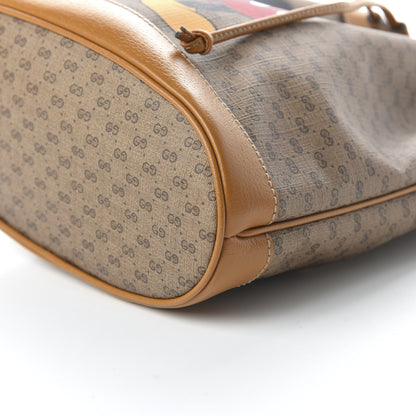 Gucci X DISNEY Mini Vintage GG Supreme Monogram Bucket Bag Beige Vintage Sun Oil 7 of 10