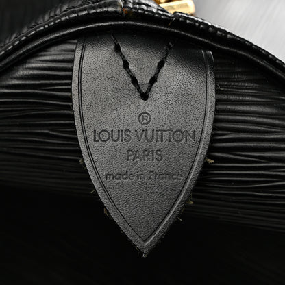 Louis Vuitton Epi Keepall 50 Black 5 of 12