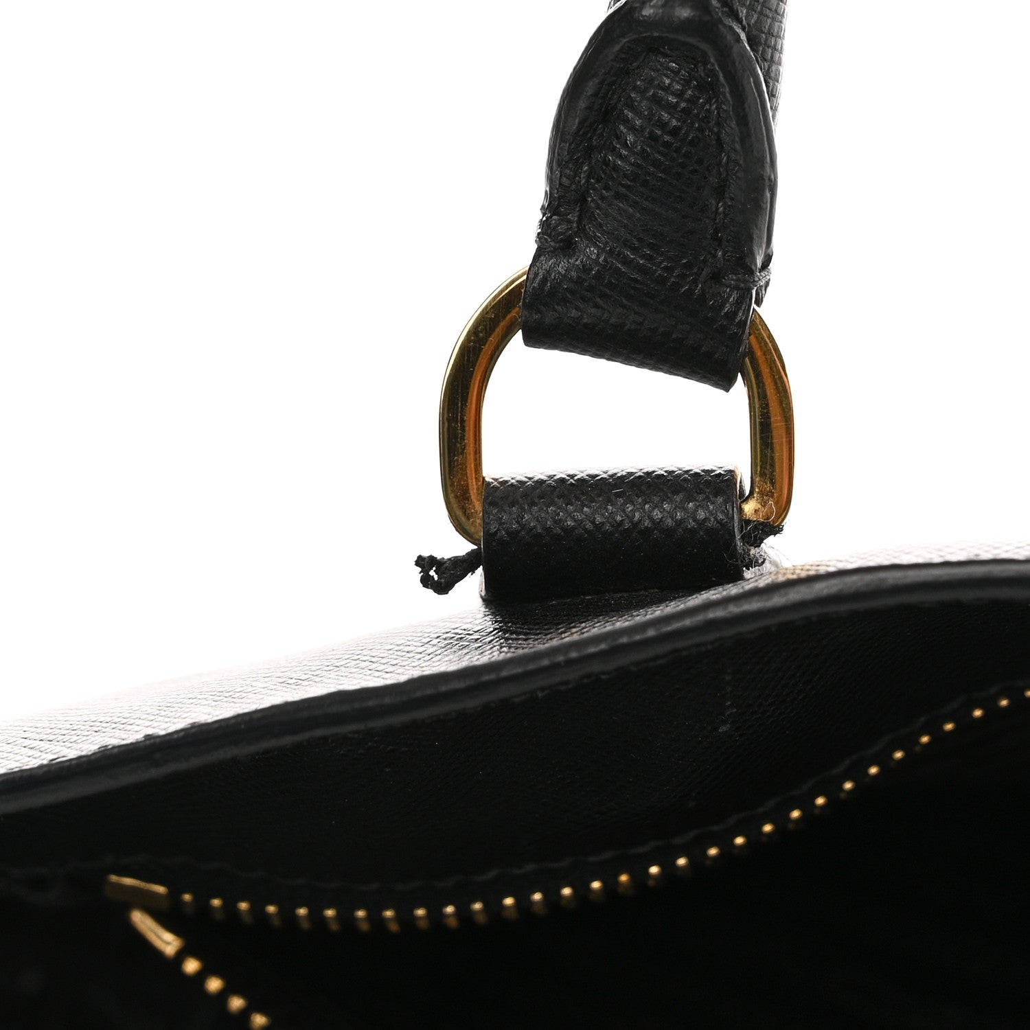 Prada Saffiano Lux Large Tote Black 10 of 11