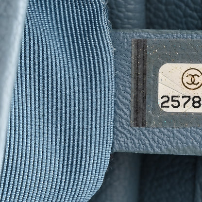 Chanel Patent Goatskin Quilted Medium Gabrielle Hobo Blue 7 of 10