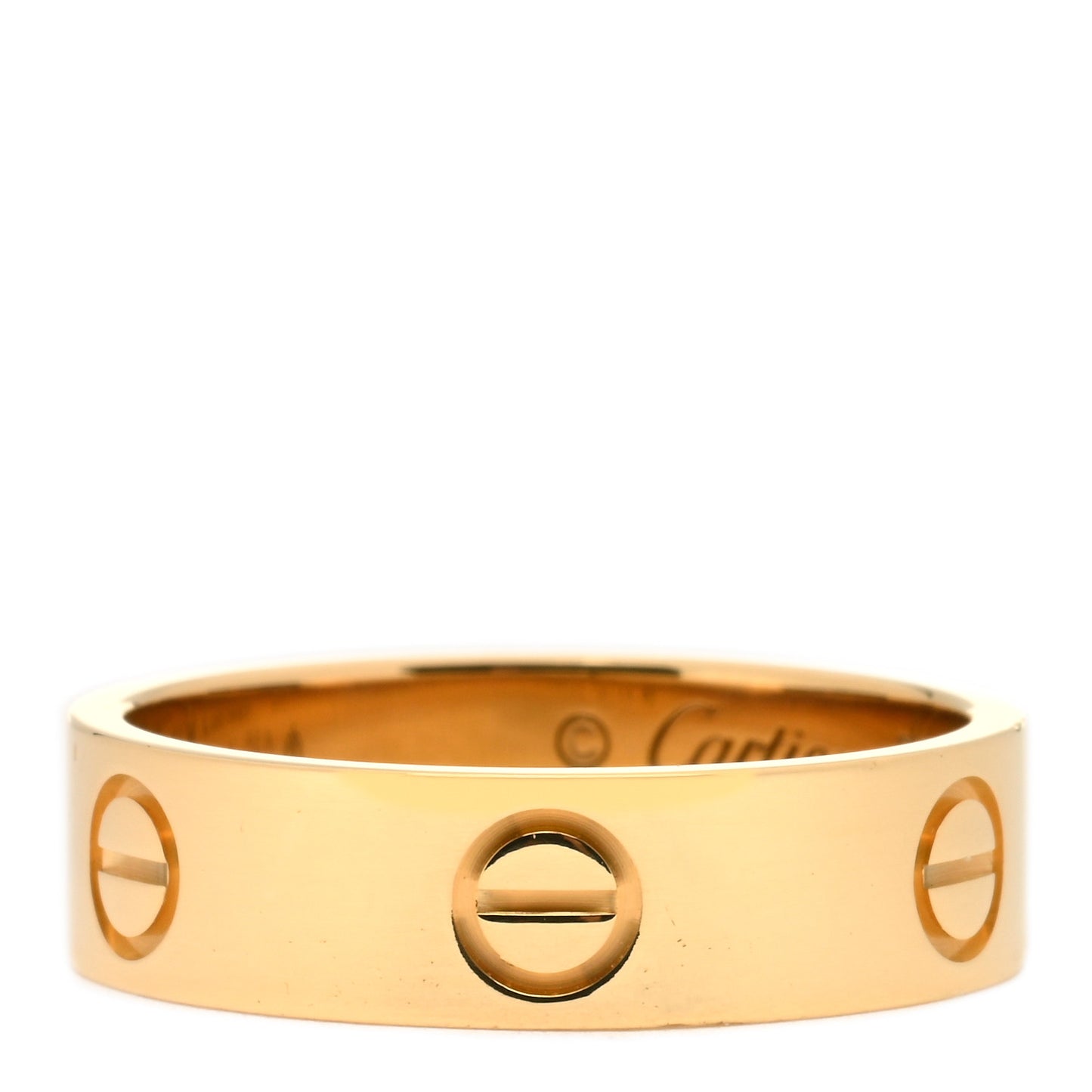 18K Yellow Gold 5.5mm LOVE Ring 57 8