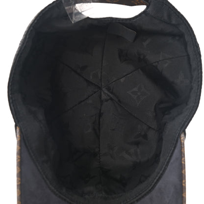 Louis Vuitton Silk Monogram Cap L Black 6 of 9