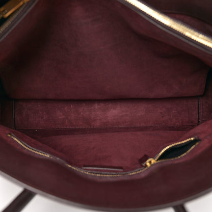 Saint Laurent Calfskin Large Sac De Jour Carryall Bordeaux 6 of 11