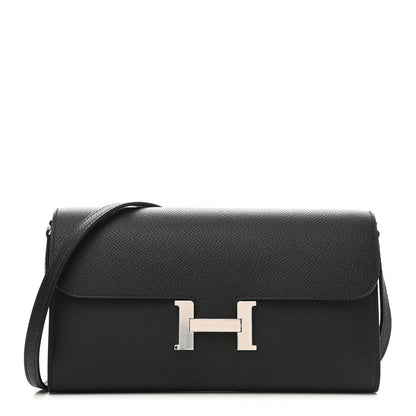 Hermes Epsom Constance Wallet To Go Black 1 of 12