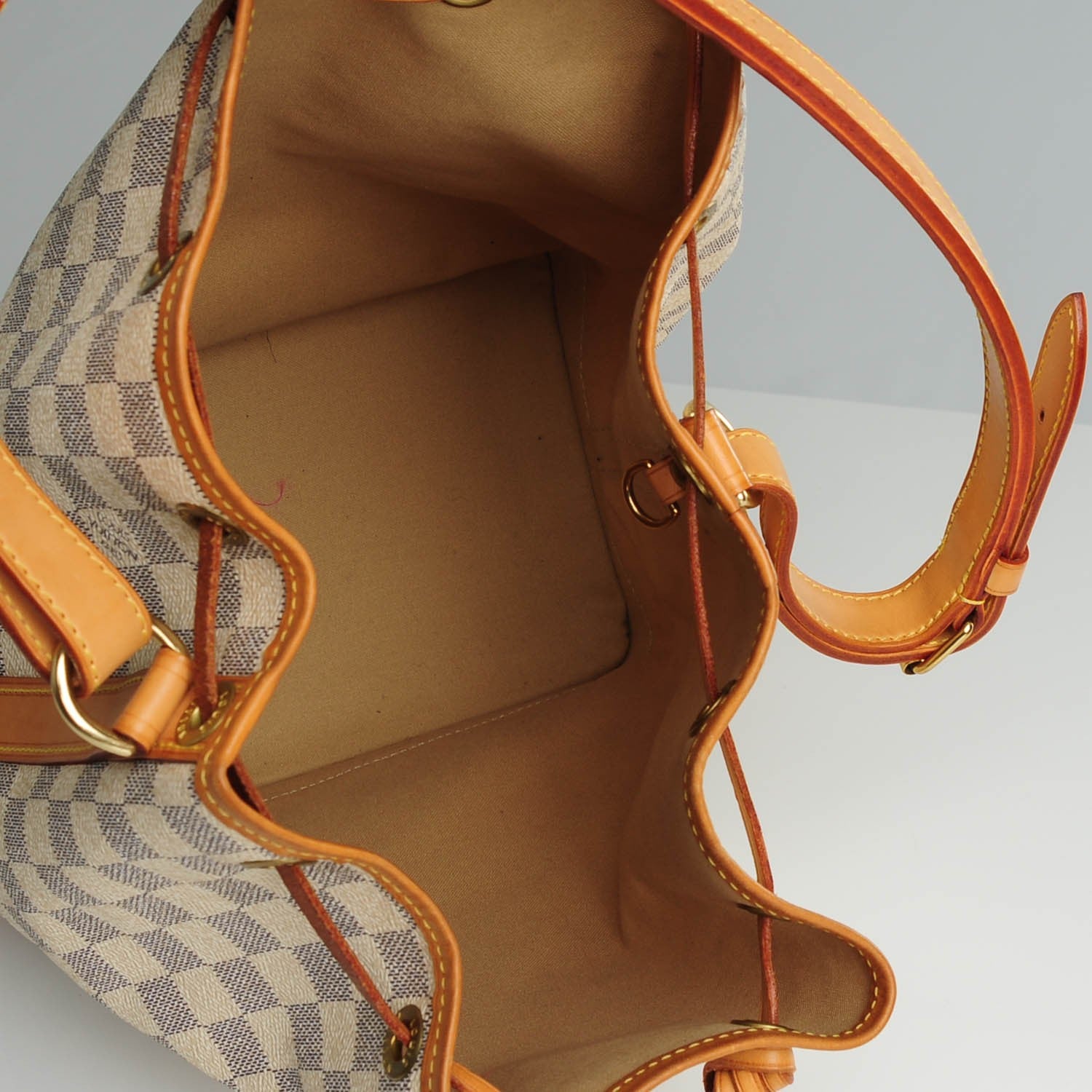 Louis Vuitton Damier Azur Noe 6 of 10