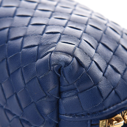 Bottega Veneta Nappa Intrecciato Cosmetic Case Cobalt 16 of 16
